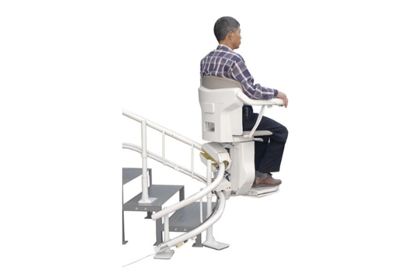 Indoor Outdoor Safe Stair Lift Sloping Type Disable Elevator Wheel Chair Lift Hot Sale Wheelchair Lift for Public China Wholesale Price
