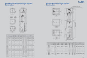 Small Machine Room Passenger Elevator Construction