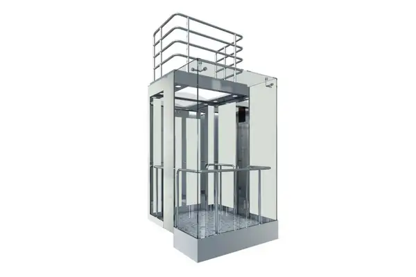 Indoor Panoramic Sightseeing Circular Glass Elevator Lift for Houses DZ-G01