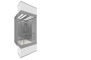 Panoramic Sightseeing Glass Elevator Supermarket Observation Elevator High-Grade Design