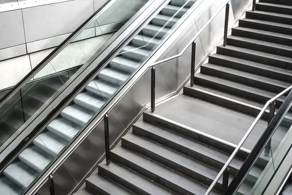 Stairway escalators