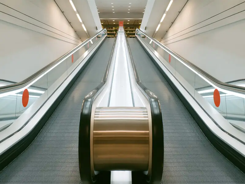 Inclined Moving Walkway